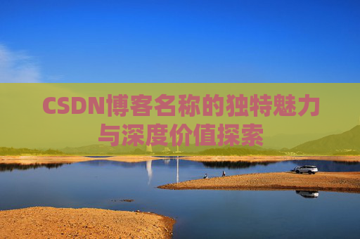 CSDN博客名称的独特魅力与深度价值探索